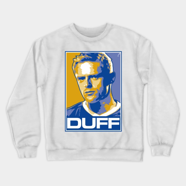 Duff Crewneck Sweatshirt by DAFTFISH